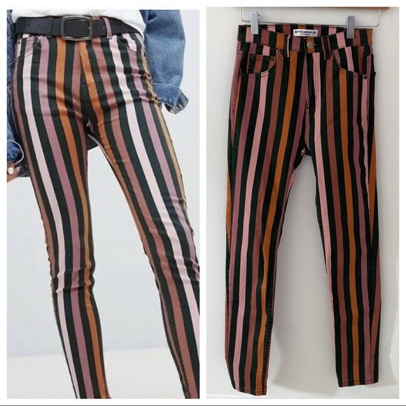 pull and bear striped jeans